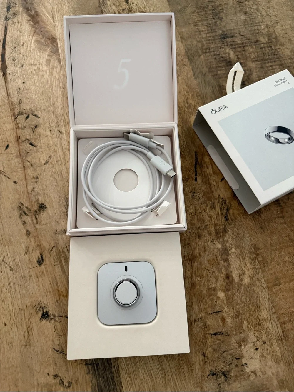 Oura Ring Gen 5 - Silver Size 9